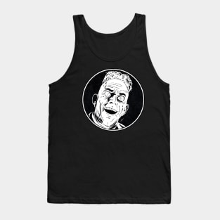 JUDGE DOOM - Who Framed Roger Rabbit (Circle Black and White) Tank Top